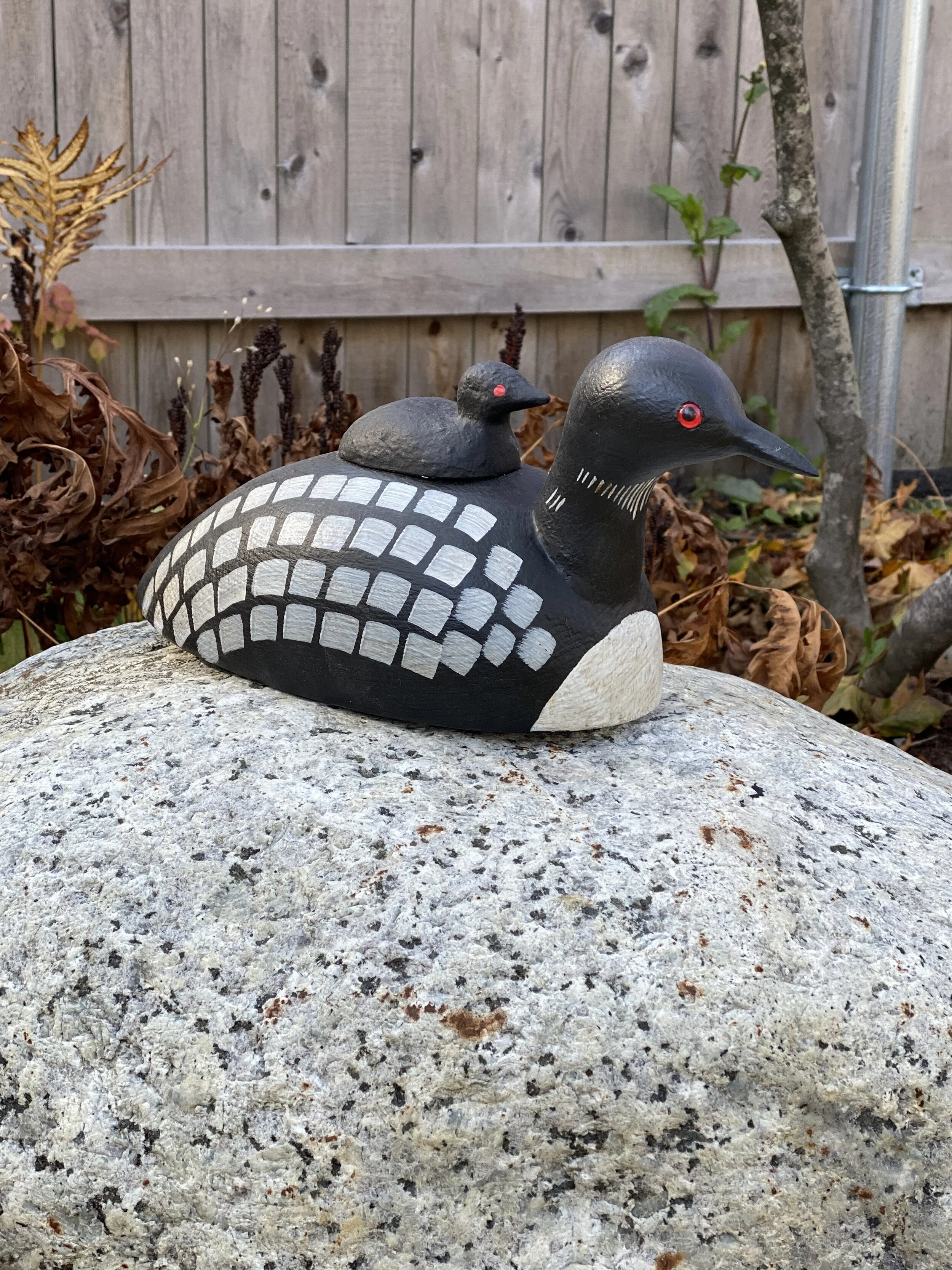 Loon Decoys — Window Panes MDI